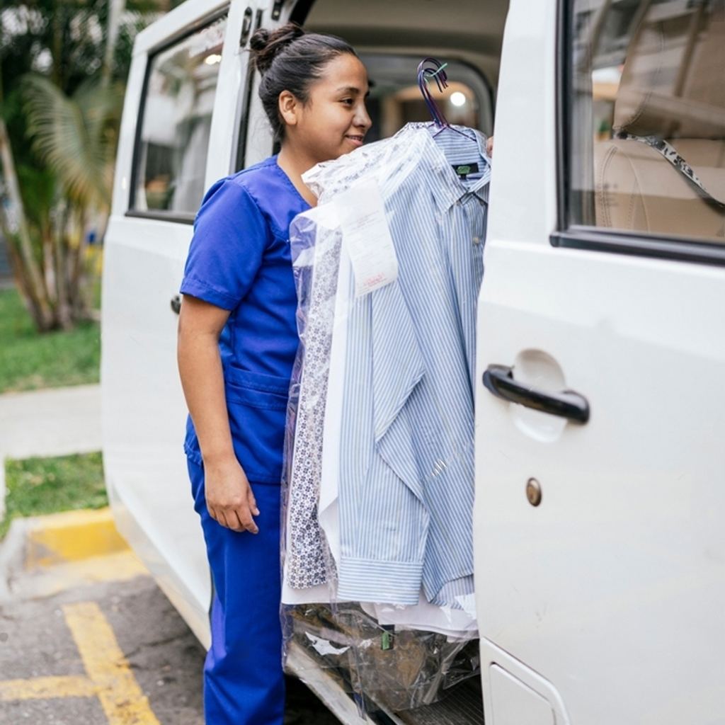 Pickup & Delivery at Joy Laundry